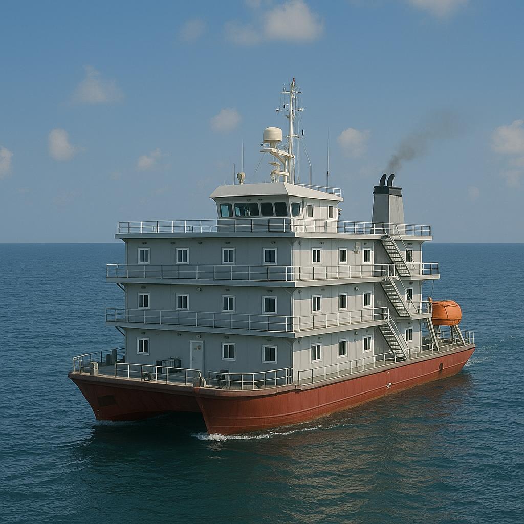 100-Man Accommodation Barge